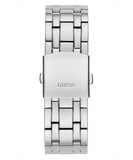 Buy Shop Guess Multi Function Diamonds Silver Dial Silver Steel Strap Watch For Men - GW0455G1 USA Online
