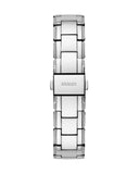 Buy Shop Guess Night Life Clear Silver Dial Silver Steel Strap Watch for Women - GW0470L1 USA Online