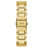 Buy Shop Guess Deco Quartz Crystals Gold Dial Gold Steel Strap Watch For Women - GW0472L2 USA Online