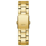 Guess Sol Chronograph Gold Dial Gold Steel Strap Watch For Women - GW0483L2