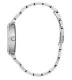 Buy Shop Guess Lily Quartz Silver Dial Silver Steel Strap Watch For Women - GW0528L1 USA Online