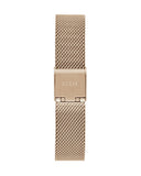Buy Shop Guess Dream Crystals Rose Gold Dial Rose Gold Mesh Bracelet Watch For Women - GW0550L3 USA Online