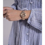 Buy Shop Guess Dream Crystals Rose Gold Dial Rose Gold Mesh Bracelet Watch For Women - GW0550L3 USA Online
