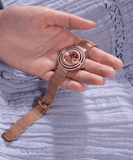 Buy Shop Guess Dream Crystals Rose Gold Dial Rose Gold Mesh Bracelet Watch For Women - GW0550L3 USA Online
