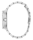 Buy Shop Guess Duchess Quartz Silver Dial Silver Steel Strap Watch For Women - GW0558L1 USA Online