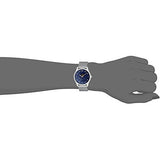Buy Shop Gucci G-Timeless Motifs Moon Phase Blue Dial Silver Mesh Bracelet Watch For Men - YA126328 USA Online