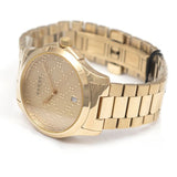 Gucci G Timeless Gold Dial Gold Steel Strap Watch For Women - YA126553