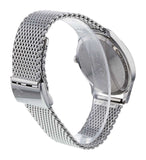 Buy Shop Gucci G-Timeless Motifs Moon Phase Blue Dial Silver Mesh Bracelet Watch For Men - YA126328 USA Online