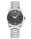 Buy Shop Gucci G Timeless Grey Dial Silver Steel Strap Watch For Women - YA126522 USA Online