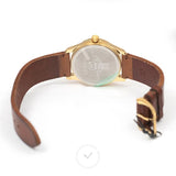 Buy Shop Gucci G Timeless Quartz Two Tone Dial Brown Leather Strap Watch For Men - YA126451B USA Online