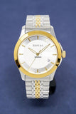 Buy Shop Gucci G Timeless Silver Dial Two Tone Steel Strap Watch For Men - YA126409 USA Online