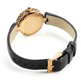 Buy Shop Gucci Diamantissima Quartz Black Dial Black Leather Strap Watch for Women - YA141501 USA Online