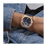 Buy Shop Guess Headline Multifunction Quartz Blue Dial Blue Silicone Strap Watch For Men - GW0571G2 USA Online