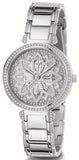 Buy Shop Guess Lily Quartz Silver Dial Silver Steel Strap Watch For Women - GW0528L1 USA Online
