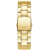 Buy Shop Guess Hendrix Multifunction Black Dial Gold Steel Strap Watch for Men - W1309G2 USA Online