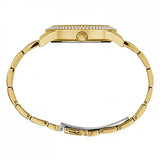 Buy Shop Guess Bedazzle Diamonds Gold Dial Gold Steel Strap Watch For Women - W1097L2 USA Online