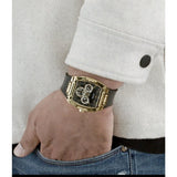 Buy Shop Guess Phoenix Multifunction Black Dial Black Leather Strap Watch for Men - GW0202G1 USA Online