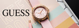 Buy Shop Guess Sparkling Diamonds Pink Dial Pink Rubber Strap Watch for Women - W0032L9 USA Online