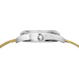 Buy Shop Guess Whisper Silver Dial Gold Mesh Bracelet Watch for Women - W1084L2 USA Online