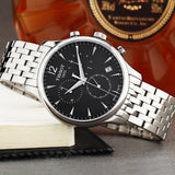 Buy Shop Tissot T Classic Tradition Chronograph Black Dial Silver Steel Strap Watch For Men - T063.617.11.057.00 USA Online