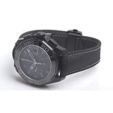 Buy Shop Tag Heuer Aquaracer Automatic Chronograph Special Edition Titanium Grey Dial Black Leather Strap Watch for Men - CAY218B.FC6370 USA Online