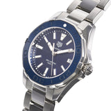 Buy Shop Tag Heuer Aquaracer Blue Dial Silver Steel Strap Watch for Women - WAY131S.BA0748 USA Online