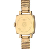 Buy Shop Tissot Lovely Square Silver Dial Gold Mesh Bracelet Watch For Women - T058.109.33.031.00 USA Online