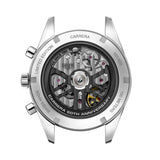 Buy Shop Tag Heuer Carrera Chronograph 60th Anniversary Silver Dial Black Leather Strap Watch for Men - CBK221H.FC8317 USA Online