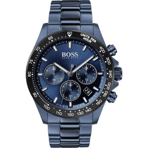 Buy Shop Hugo Boss Hero Sport Lux Blue Dial Blue Steel Strap Watch for Men - 1513758 USA Online