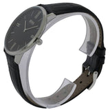 Buy Shop Hugo Boss Jackson Black Dial Black Leather Strap Watch for Men - 1513369 USA Online