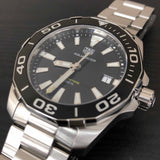 Buy Shop Tag Heuer Aquaracer Black Dial Watch for Men - WAY111A.BA0928 USA Online