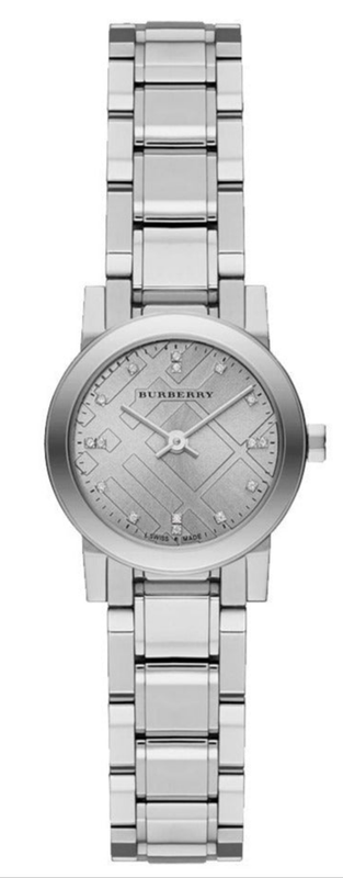 Buy Shop Burberry The City Silver Dial Silver Steel Strap Watch for Women - BU9213 USA Online