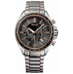 Buy Shop Hugo Boss Driver Sport Grey Dial Grey Steel Strap Watch for Men - 1513094 USA Online