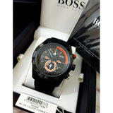 Buy Shop Hugo Boss Motorsport Special Edition Black Dial Black Rubber Strap Watch For Men - HB1512662 USA Online