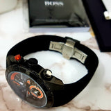 Buy Shop Hugo Boss Motorsport Special Edition Black Dial Black Rubber Strap Watch For Men - HB1512662 USA Online