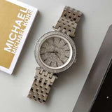 Buy Shop Michael Kors Darci Silver Dial Silver Steel Strap Watch for Women - MK3437 USA Online
