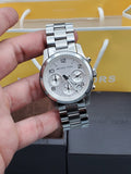 Buy Shop Michael Kors Runway Silver Dial Silver Steel Strap Watch for Women - MK5076 USA Online