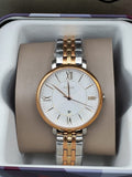 Buy Shop Fossil Jacqueline White Dial Two Tone Steel Strap Watch for Women - ES3844 USA Online