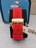 Buy Shop Fossil Bannon Multifunction Black Dial Red Silicone Strap Watch for Men - BQ2499 USA Online