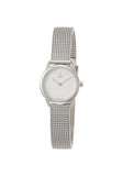 Buy Shop Calvin Klein Minimal White Dial Silver Mesh Bracelet Watch for Women - K3M2312Y USA Online