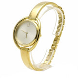 Buy Shop Calvin Klein Impetuous White Dial Gold Steel Strap Watch for Women - K4F2N516 USA Online