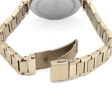 Hugo Boss Flawless Quartz White Dial Gold Steel Strap Watch for Women -1502531