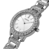Buy Shop Fossil Jesse White Dial Silver Steel Strap Watch for Women - ES2362 USA Online