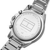 Buy Shop Tommy Hilfiger Mason Quartz Blue Dial Silver Steel Strap Watch for Men - 1791788 USA Online
