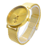 Buy Shop Michael Kors Irving Quartz Gold Dial Gold Mesh Strap Watch For Men - MK8741 USA Online