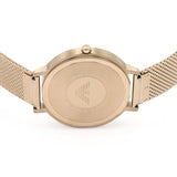 Buy Shop Emporio Armani Kappa Pink Dial Pink Mesh Bracelet Watch For Women - AR11129 USA Online