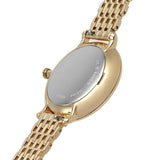 Fossil Jacqueline Moonphase Mother of Pearl Dial Gold Steel Strap Watch for Women - ES5167