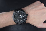 Buy Shop Diesel Mega Chief Chronograph Black Dial Black Steel Strap Watch For Men - DZ4283 USA Online