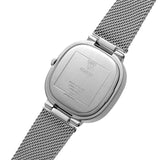 Buy Shop Guess Tapestry Diamonds Silver Dial Silver Mesh Bracelet Watch for Women - GW0354L1 USA Online
