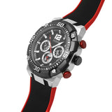 Buy Shop Guess Navigator Black Dial Black Rubber Strap Watch for Men - GW0264G1 USA Online